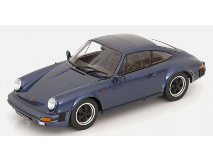 PORSCHE 911 CARRERA COUPE BLEU METAL 1983 KK SCALE